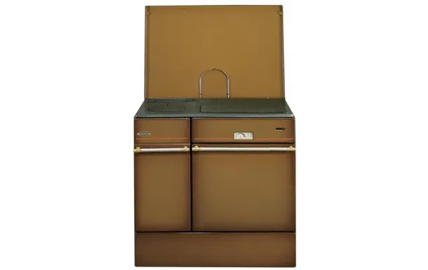 GODIN Cuisinière à bois sa 240163BRUNFONCEPOLI